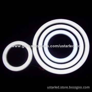 9W LED Circline Bulbs, SMD2835, CRI>73, PF>0.95, 800lm, G10q Base, Aluminum+PC, AC85-265V, CE & RoHS